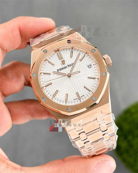 white face audemars piguet|Audemars Piguet white gold.